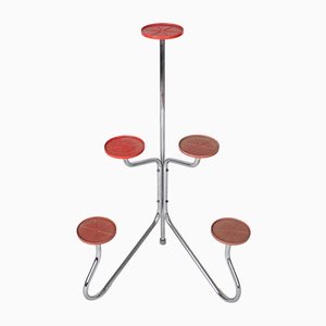 Bauhaus Style Flower Stand, 1950s