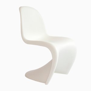 Weißer Stuhl von Verner Panton für Vitra