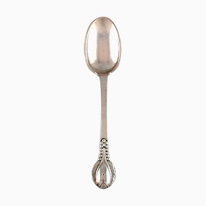 Antique Number 3 Dessert Spoon in Silver from Evald Nielsen, 1927