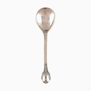 Antique Number 3 Jam Spoon in Silver 830 from Evald Nielsen, 1915