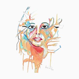 Enrico Josef Cucchi, Pieces of Soul, Dessin, 2020