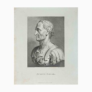 Thomas Holloway, Portrait of Julius Caesar, Grabado, 1810