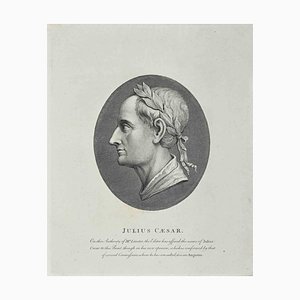 Thomas Holloway, Portrait de Jules César, Gravure, 1810