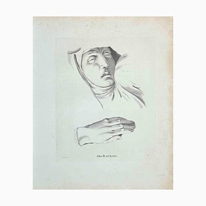 Thomas Holloway, Porträt nach Raffael, Radierung, 1810