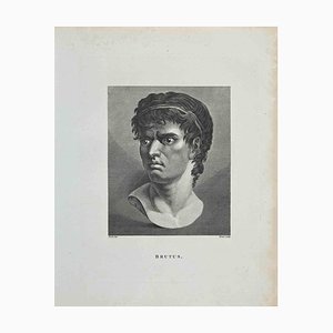 Thomas Trotter, Portrait de Brutus, Gravure, 1810