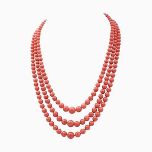Ancient Italian Coral Necklace