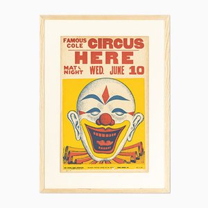Poster del circo, anni '40
