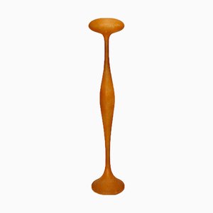 Orange Fiberglass E.T.A. Floor Lamp by Gugliemo Berchicci