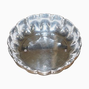 Solid Sterling Silver Strawberry Dish or Bowl, Sheffield, 1979