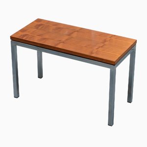 Small Teak and Chrome Coffee Table