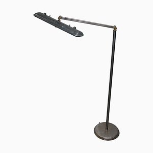 Chrome & Polished Metal Articulated Floor Standing Lamp by Rolls Royce