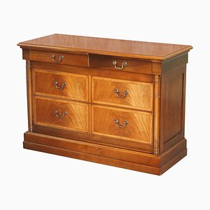 Large French Cherrywood Chest of Drawers