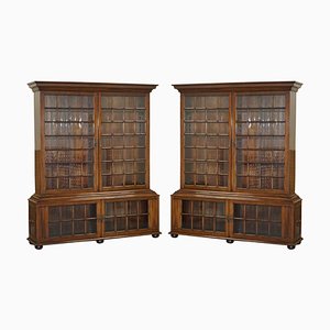 Librerie da biblioteca grandi di Samuel Pepys, 1666, set di 2