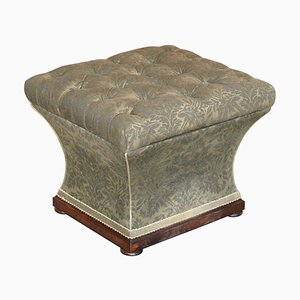 Victorian Ottoman Stool Footstool with Storage, 1860s