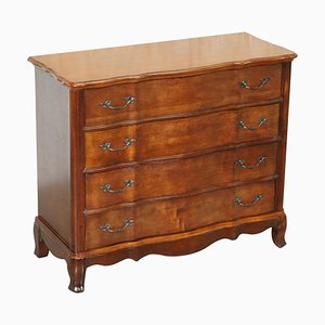 Large Serpentine Fronted American Chest of Drawers from Ralph Lauren