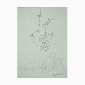 Leo Guide, Skizze, Zeichnung, 1971