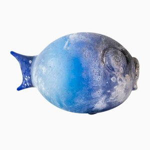 Murano Glass Excavation Fish by Gino Cenedese for Cenedese, Italy, 1960s