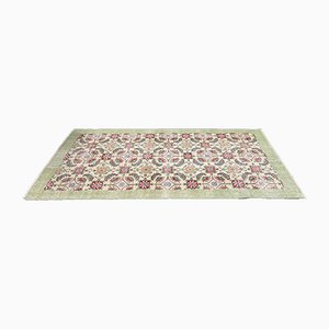 Tapis Oushak Artisanal Vintage en Laine