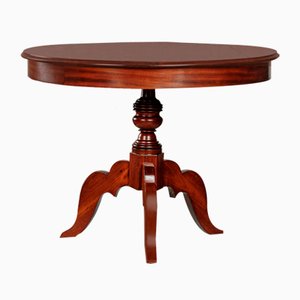 Queen Anna Style Table in Solid Mahogany
