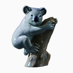 Figura de oso koala de porcelana de Copenhagen B&G