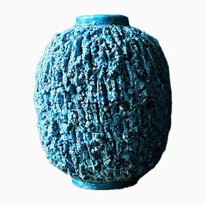 Chamotte Vase von Gunnar Nylund für Rörstrand