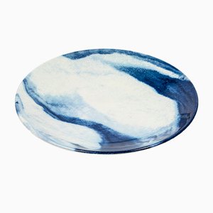Indigo Storm Serving Bowl by Faye Toogood for 1882 Ltd
