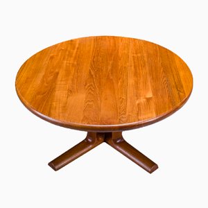 Mesa de centro danesa Mid-Century de teca de Dyrlund, años 70