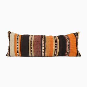 Boho Geometric Tribal Lumbar Kilim Bedding Cushion Cover with Farmhouse Decor