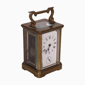 Vintage Bronze Travel Clock