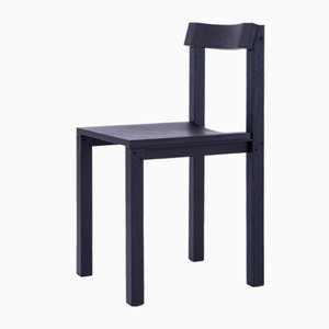 Tal Chair in Black Oak from Kann Design