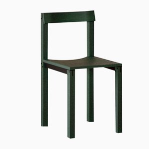 Tal Chair in Green Oak from Kann Design