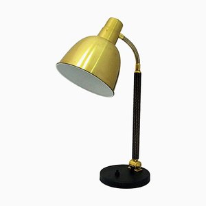 Brass Table and Desk Lamp from Selecto AS, Norway, 1950s
