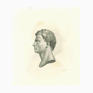 Thomas Holloway, Silhouette, Original Radierung, 1810