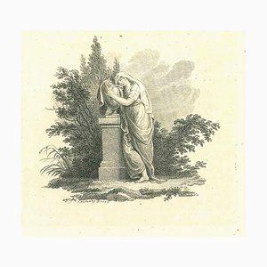 Thomas Holloway, Historical Woman, Original Etching, 1810