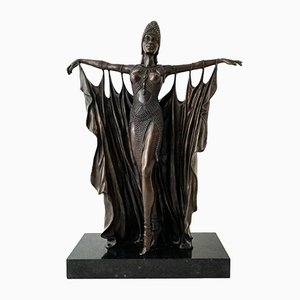 Art Deco Bronze Sculpture of Ballerina by Chiparus
