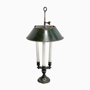 Lampe Style Bouillotte en Bronze, Début 20ème Siècle