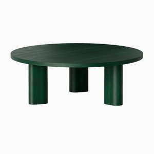Tavolo Galta rotondo in quercia verde di Kann Design
