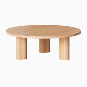 Galta Round Table in Natural Oak from Kann Design