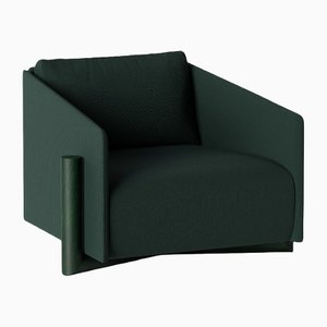 Fauteuil en Bois Vert de Kann Design