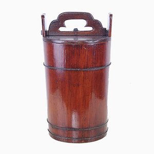 Bucket with Wooden Lid, 1940s