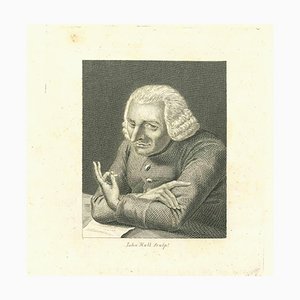 John Hall, Portrait eines Mannes, Radierung, 1810