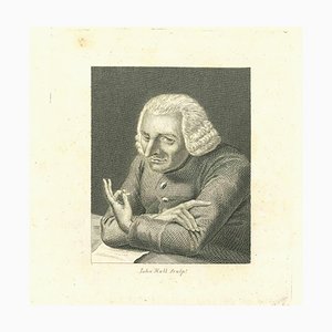 John Hall, Retrato de hombre, aguafuerte, 1810