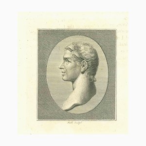 John Hall, Portrait eines Mannes, Radierung, 1810