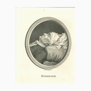 Thomas Holloway, Ritratto di Heidegger, Acquaforte, 1810