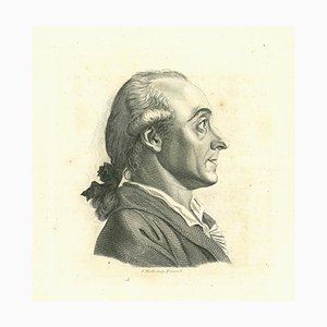 Thomas Holloway, Retrato de hombre, aguafuerte, 1810