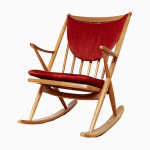 Rocking Chair par Frank Reenskaug pour Bramin, 1960s