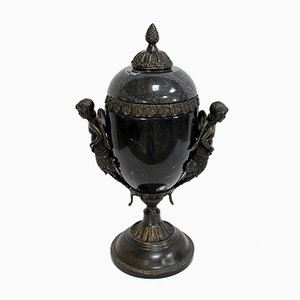 Marble and Bronze Urn, 19th-Century
