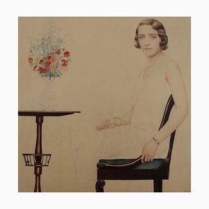 Ritratto di Miss Lise Brissaud, Bernard Boutet De Monvel, 1928