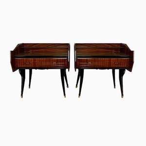 Bedside Tables by Paolo Buffa, Italy, 1950s, Set of 2