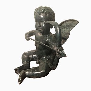 Statue de Cupidon Art Déco en Bronze, Bologne, 1900s